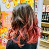EMAJINY Red Hair Coloring Wax Red 36g 【Made in Japan】【Fragrance-free】【Easy