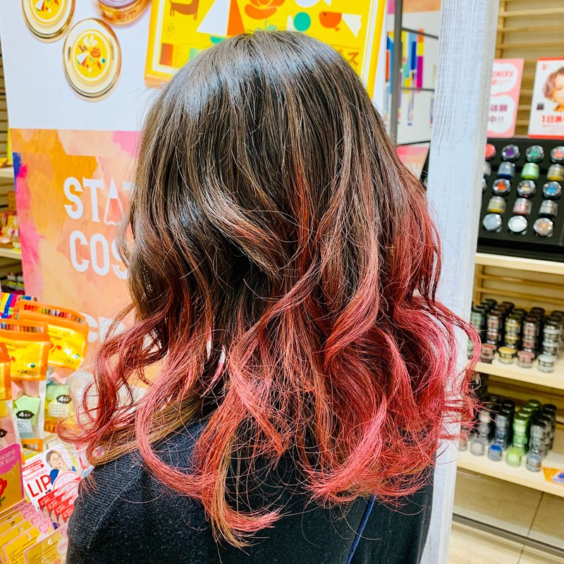 EMAJINY Red Hair Coloring Wax Red 36g 【Made in Japan】【Fragrance-free】【Easy