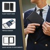 Flevel V2 Pilot document holder, Pilot wallet, Real Leather. RFID-Blocking,