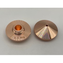 CZlewan 10Pcs Laser Cutting Nozzle, Single Layer Laser Nozzles Laser Welding Nozzle for Raytools WSX Precitec Boci Laser Cutting Head, Caliber 2mm M14 H15