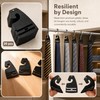 20Pcs Tie Holder Hangers Plastic Necktie Holders for Men Closet