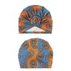DRESHOW 5 Piezas Africano Turbante para Mujer Gorro de Nudo