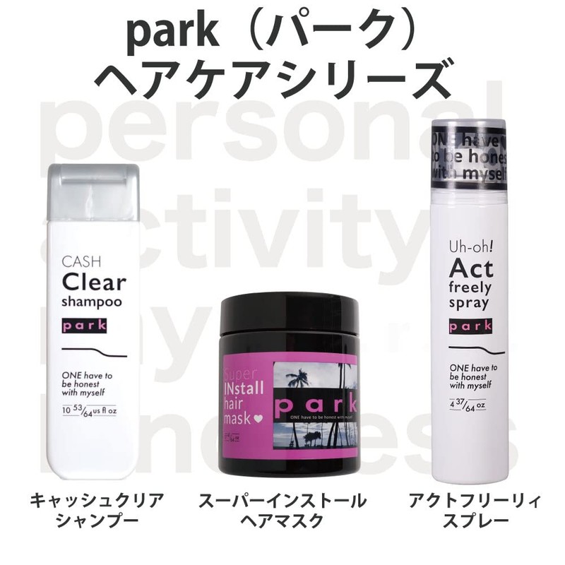 Park Cache Clear Shampoo, All Hair Types, Superfood, Scalp Care