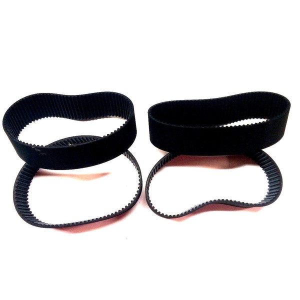 4NEW After Market Delta Miter Saw Replacement Belts 34-080 Type 1 & Type 2 P/N 42217133002