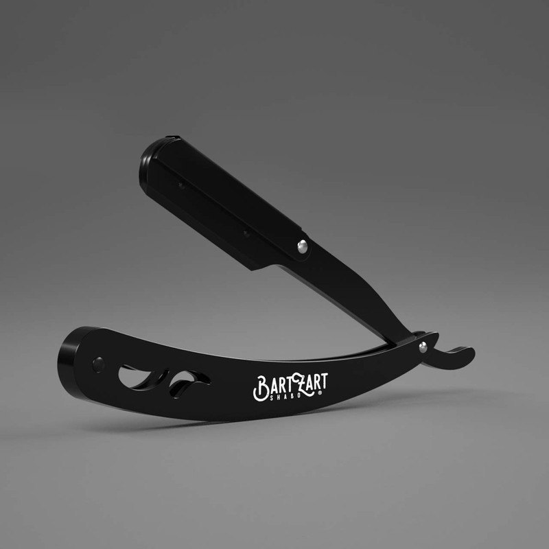 BartZart Razor with Interchangeable Blade, Perfect Shave Even Without Beard