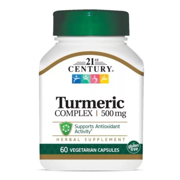 21st Century Turmeric Curcumin Curcuma Premium 60 Capsulas Eg T26