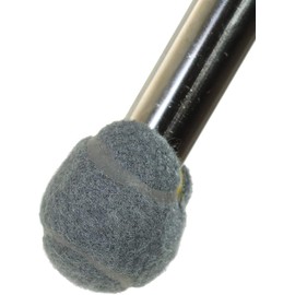 Furniture Footies Small PreCut Tennis Balls Chair Desk Table Leg Floor Protector Pad Glides 2 Inch Grey-4 Count Sample Pack