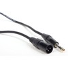 MUSIC STORE Microphone cable, micro cable with XLR 3 pin