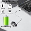 4PCS Wireless LED Strobe Lights with Remote Control, 8 Colors