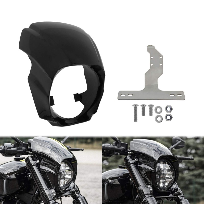 Motorcycle Front Headlight Fairing Fit For Harley Softail Breakout 2018-2023,