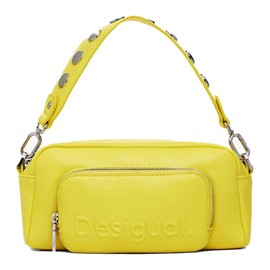 Desigual Women's Accessories PU Across Body Bag, Yellow, yellow