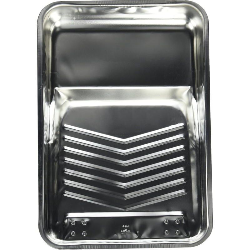 9.5" Deep Well Metal Paint Tray with Toggled Legs -