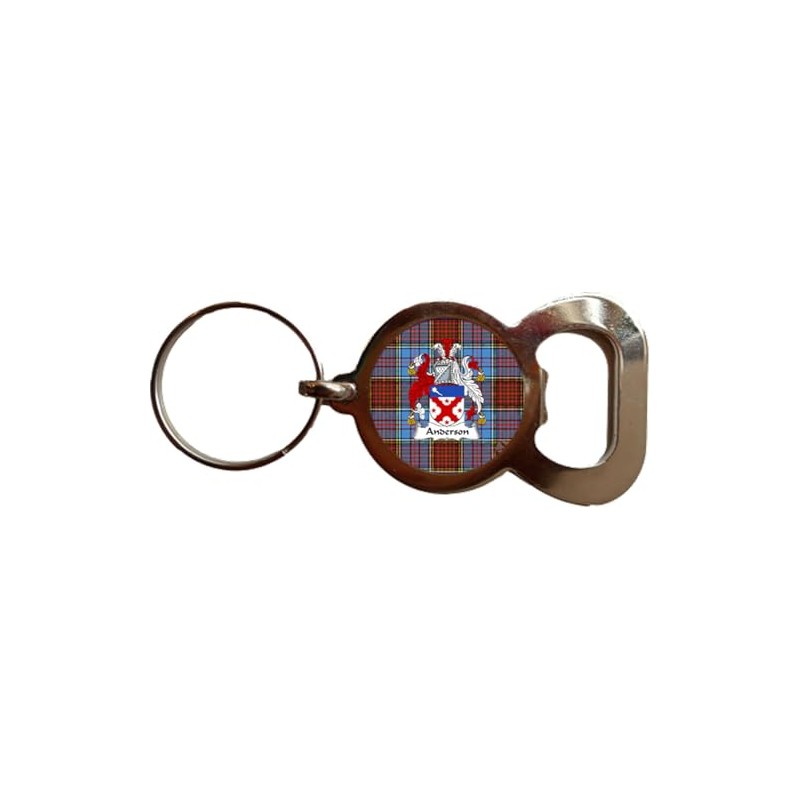 Scotland Scottish Anderson Coat of Arms Clan Bottle Opener Metal