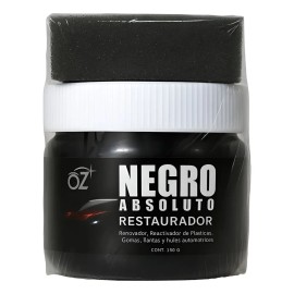 Protector De Plásticos Y Gomas Negro Intenso 6 Unidades