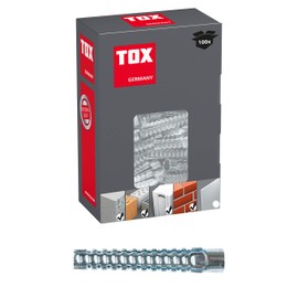 TOX metal claw dowel Tiger 6 x 32 mm, 100 pieces, 039100011