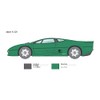 ITALLEI IT3631 1/24 Jaguar XJ 220 Japanese Instruction Manual Included