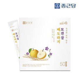 Chong Kun Dang Mogenjal Pear Bellflower Extract Stick 15g x 50 packs 1 box Domestic Pear Bellflower Honey Quince Ginger / 종근당 모겐잘 배도라지 진액스틱 15g x 50포 1박스  국내산 배도라지 꿀 모과 생강