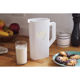 Fox Run Brands 9297 Milk Bag Pitcher, White