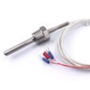 ATOPLEE 1pc Temperature Sensor Probe,Stainless Steel Waterproof Pt100 Ohm Probe
