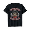 Sons With Arthritis Ibuprofen Chapter Funny Biker Skull Gift T-Shirt