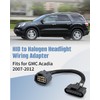 Wiring Harness Adapter HID to Halogen Headlight Fit for GMC