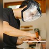 Bojueshaw Anti-Fog Full Face Shield with Adjustable Strap,Reusable HD Clear