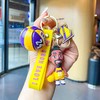 Floatdream Gift Keychain, Lakers Keyring, Lakers Cartoon Keychain, Souvenirs, Backpack