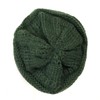 Wrapables Knitted Slouchy Winter Beanie Beret, Forest Green