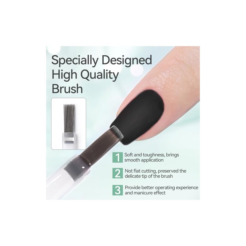 Born Pretty Matte Top Coat Gel U V 15ML -