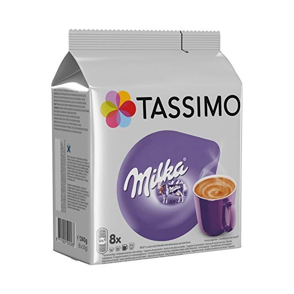 Epicerie TASSIMO - Milka 240G - Lot De 2 Livraison Rapide et Gratuite