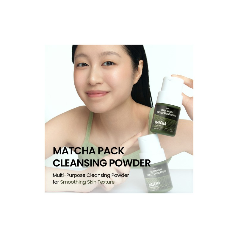 delphyr [delphyr]Fresh Matcha Pack Cleansing Powder