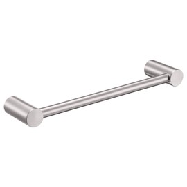 KOKOSIRI Bathroom Towel Bar Brushed Nickel 12-Inch Hand Towel Holder Rack Wall Mounted Bathroom Hardware Accessories Stainless Steel, B4007BR-L12