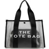 Bolsa The Tote Bag Grande Mujer,Bolsas Tote de Mujer Transparente