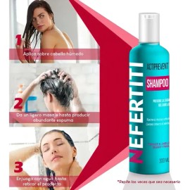 Shampoo Anticaida Del Cabello Actiprevent Nefertiti 300ml                                                                                             
