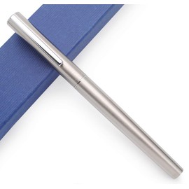 JINHAO 35 Metal Fountain Pen Ink Pen (Steel Body, Fine Nib 0.5mm)