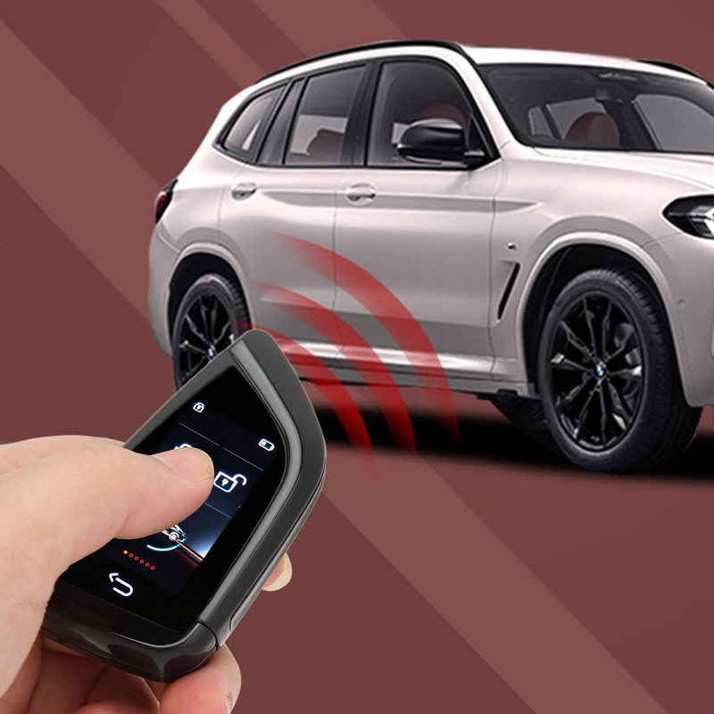 Lcd Screen Key Fob Keyless Entry Zinc Alloy Keyless Entry
