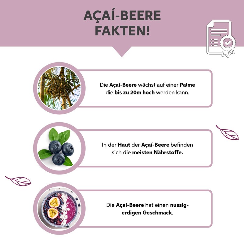 eltabia Acai Tabletten 2000 Presslinge | Hochdosiert 5000mg Tagesdosis |