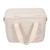 Insulated Lunch Bag Embroidered Bear Waterproof Leakproof Adjustable Straps Lunch