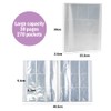 QILZO® Instant Photo Album 30 Pages 270 Pockets Transparent Photo