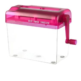 Hand Shredder, TRITURADOR DE Papel Manual TAMAÑO A6 (10.5 X 14 CM)                                                                                    