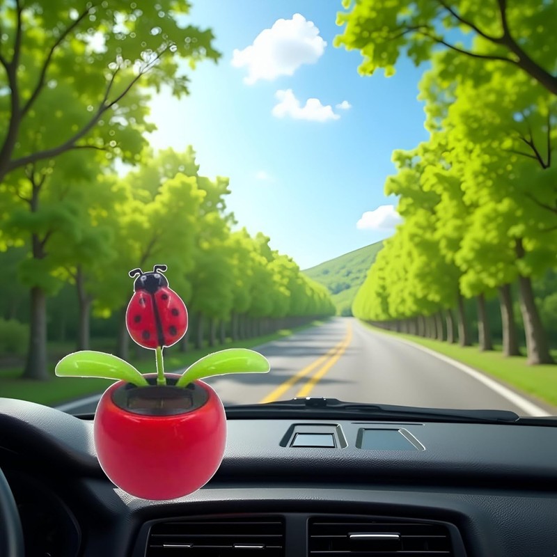 Solar Dancing Flower, Car Dashboard Decorations, Funny Solar Powered Dancing