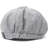 Yixda Herren Schiebermütze Barret Cap Unisex Sommer Atmungsaktiv Schirmmütze Kappe
