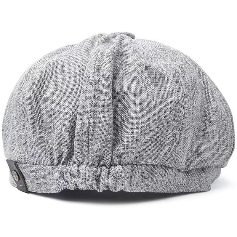 Yixda Herren Schiebermütze Barret Cap Unisex Sommer Atmungsaktiv Schirmmütze Kappe