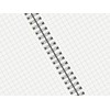 HULYTRAAT Large Graph Ruled Wirebound Spiral Notebook, 8.5 x 11