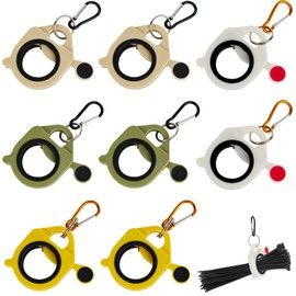 CNHABAGU Zip Tie Holder Cable Tie Holder Organizer, Safe Efficient Storage Organization for Cable Tie - Tradie Bits Zip Ties Holder Reusable Simple Reduce Waste (8 Piece)