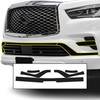 BOGAR TECH DESIGNS for Infiniti QX80 2018-2024 Lower Front Chrome