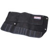 Faithfull 10 Pocket Black Suede Leather Tool Roll