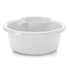 YBM Home Square Plastic Cup & Wash Basin Set, Long-Lasting,
