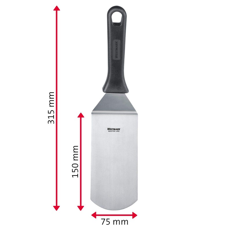 Westmark Master Line 133722E6 Professional Spatula / Grill Spatula (Angled,