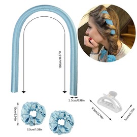 zalati Perm Rods Hairdresser Curlers Salon Beauty Care Hairstyling Hairdressing 12pcs/ Set - 7 x 1.5 cm